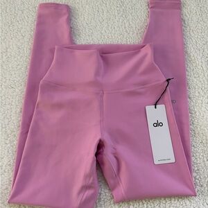 ALO Yoga Pink High-Waist Airlift Leggings Candy Heart Pink S